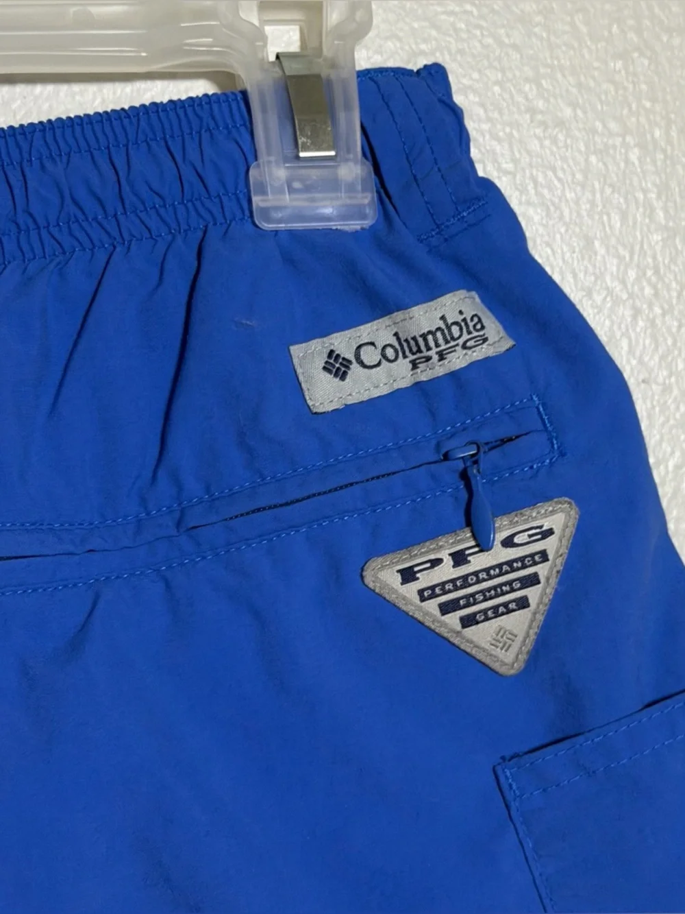 Columbia Sportswear Men Outdoor Royal Blue Quick-Dry Swim/Active‎ Shorts size S